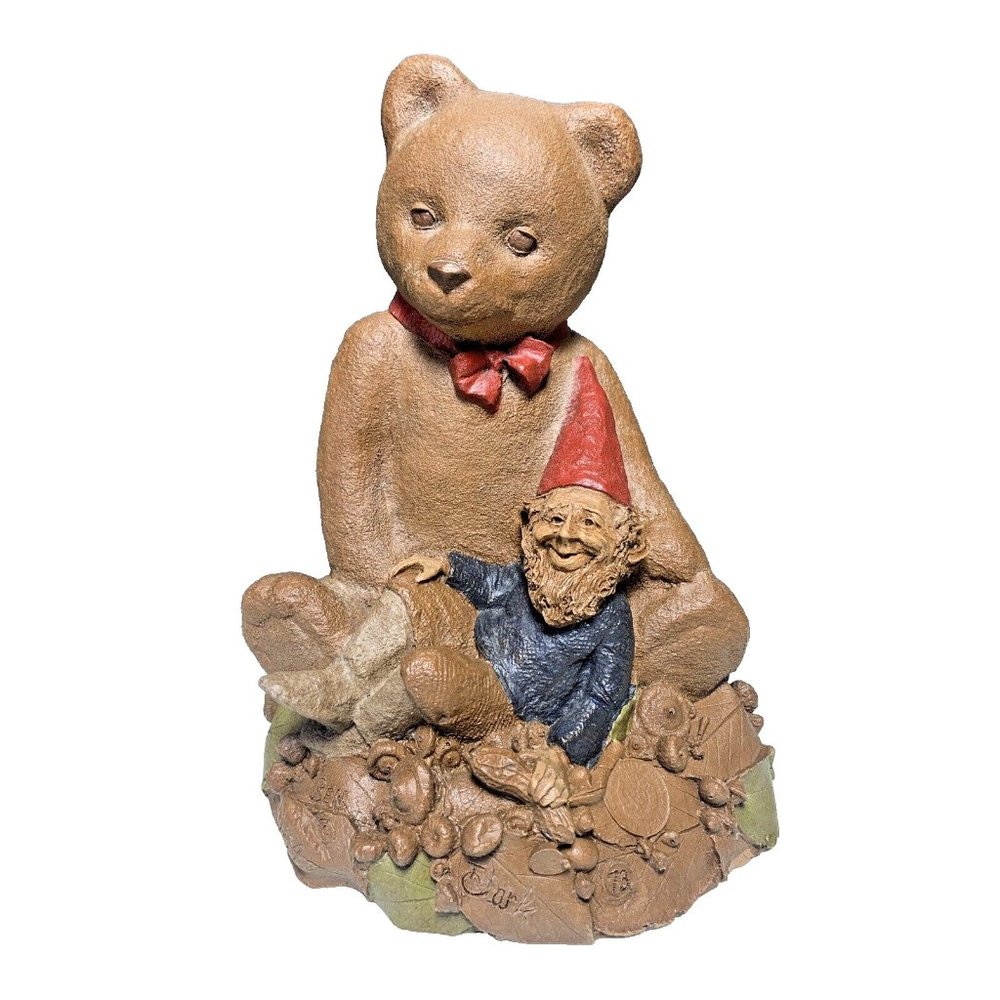 Tom Clark Gnome Ben Teddy Bear Figurine Item #73 Cairn Studio 1984 Signed Art